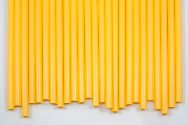 Palhas amarelas — Fotografia de Stock