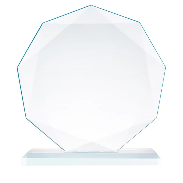 Troféu de vidro — Fotografia de Stock