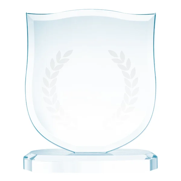Glass trophy — Stock Photo, Image