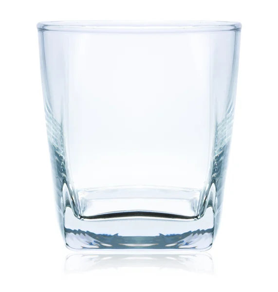 Leeg glas voor whiskey — Stockfoto