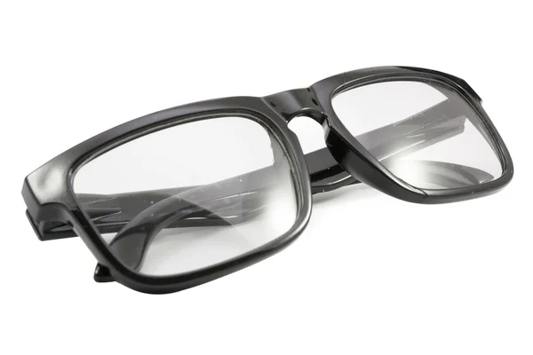 Black eye glasses — Stock Photo, Image