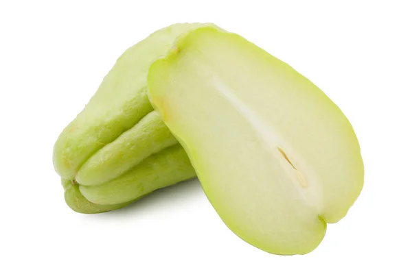 Chayote with Leafs — Stock Photo, Image