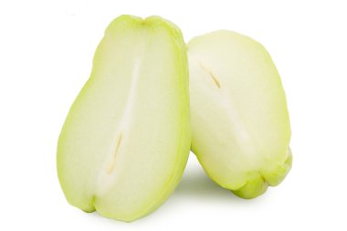 Chayote ile yapraklar