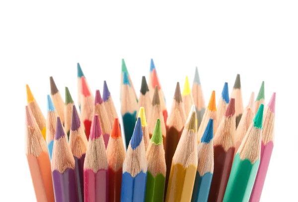Colores lápices conjunto — Foto de Stock