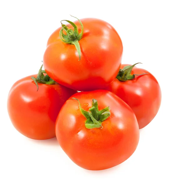 Four tomato balance — Stock Photo, Image