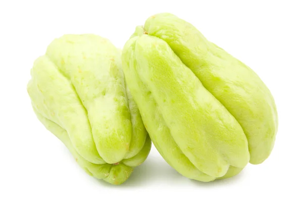 Chayote geïsoleerd backgorund — Stockfoto