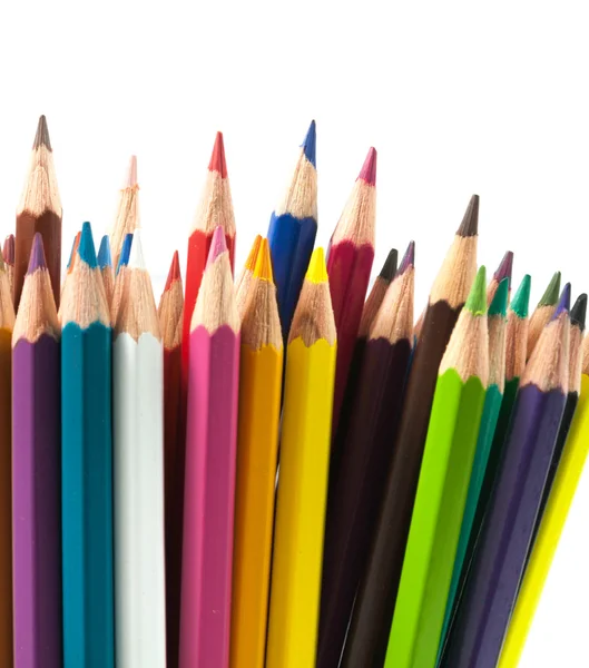 Colores lápices conjunto — Foto de Stock
