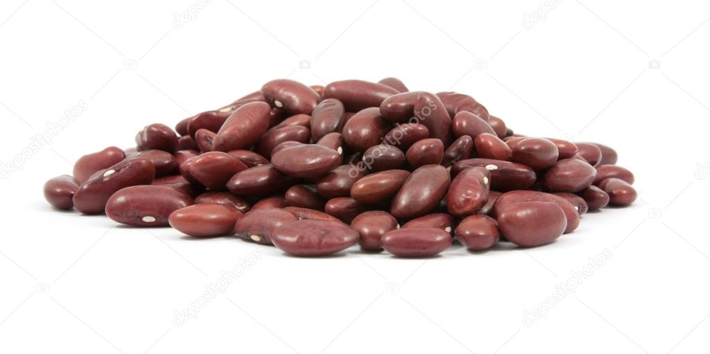 Red beans isolated