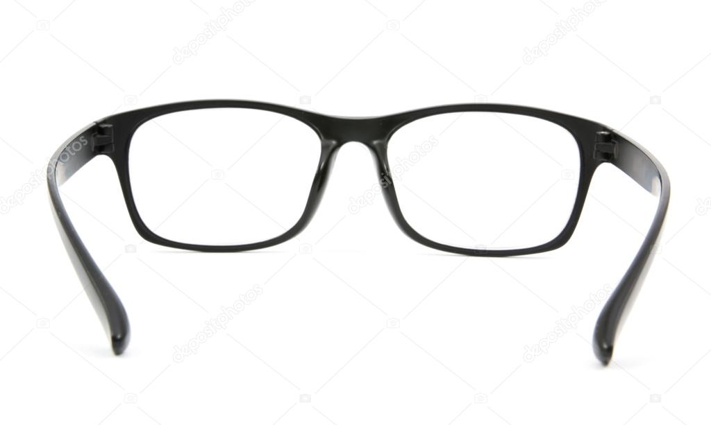 black eye glasses