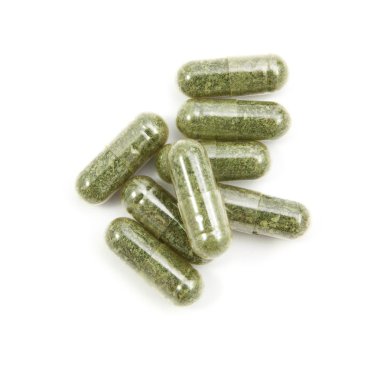 close up andrographis paniculata herbal antipyretic capsules  clipart