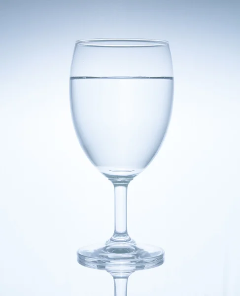 The water wine glass — Stock Photo, Image