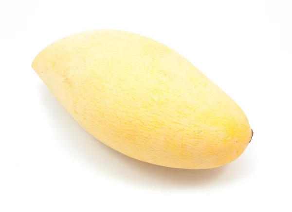 Mango giallo isolato su fondo bianco — Foto Stock