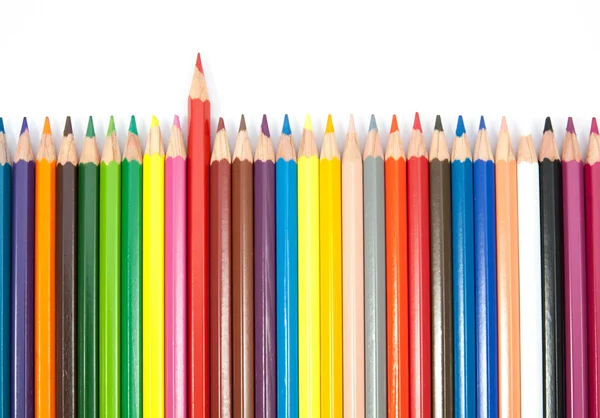 Lápis de cores conjunto — Fotografia de Stock