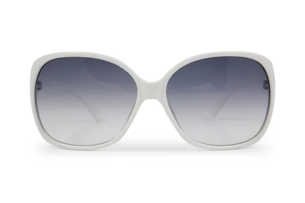 White sunglasses on white background — Stock Photo, Image