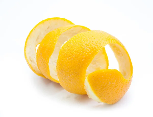 Lemon twist isolated — Stock Photo, Image