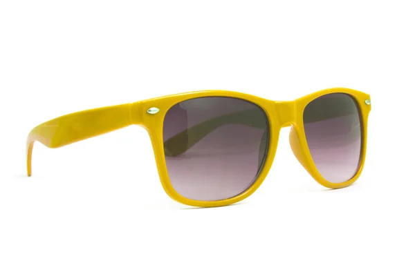 Yellow sunglasses on white background — Stock Photo, Image