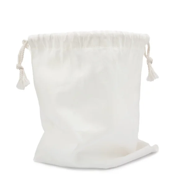 Bolsa blanca aislada — Foto de Stock