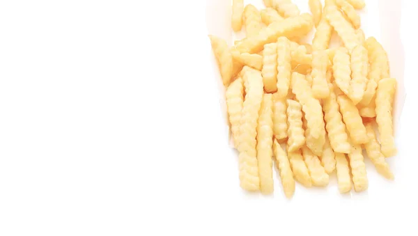 Nära håll pommes frites potatis — Stockfoto
