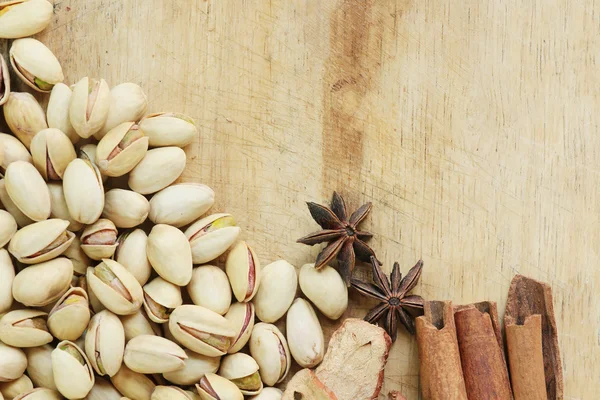 Nuts and chinese herb — Stock Photo, Image