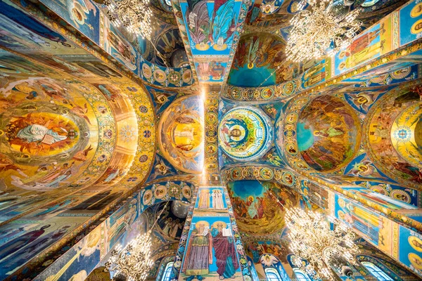Saint Petersburg Rusya 2018 Kurtarıcının Kan Dökümü Kilisesi Şimdi Mparator — Stok fotoğraf