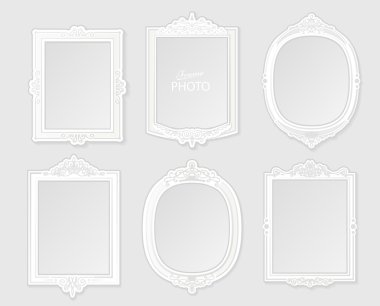 Desenli fotoğraf çerçevesi
