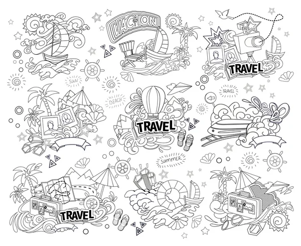 Travel vector illustration.