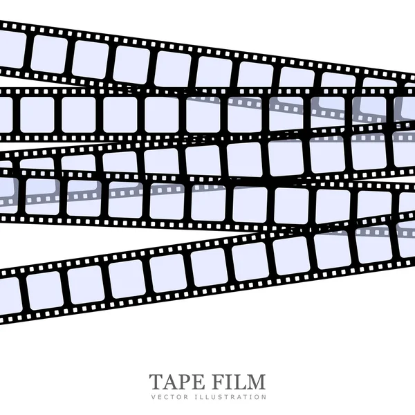 Rollo de película de plantilla — Vector de stock