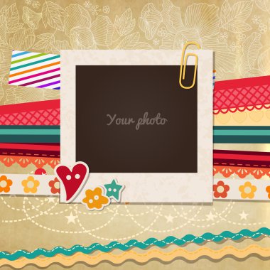 Vintage Fotoğraf Çerçevesi