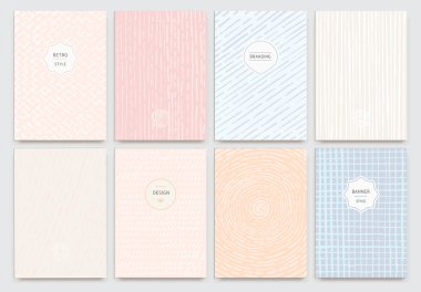 Şablon vektör kartları