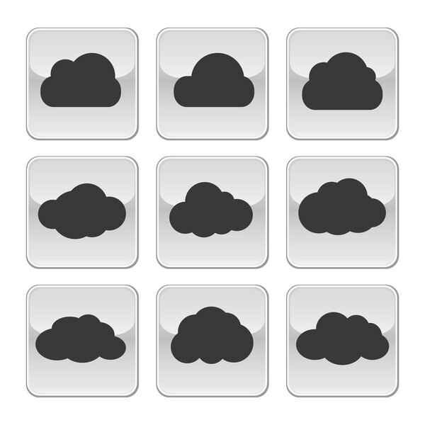 Иконки облаков
