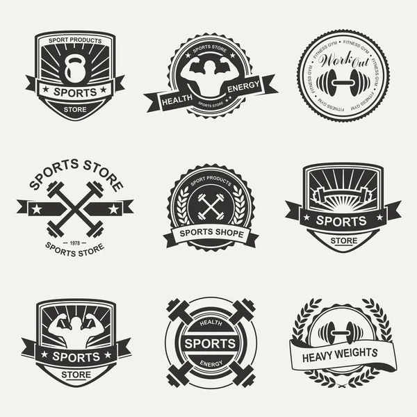 Logo sportif — Image vectorielle