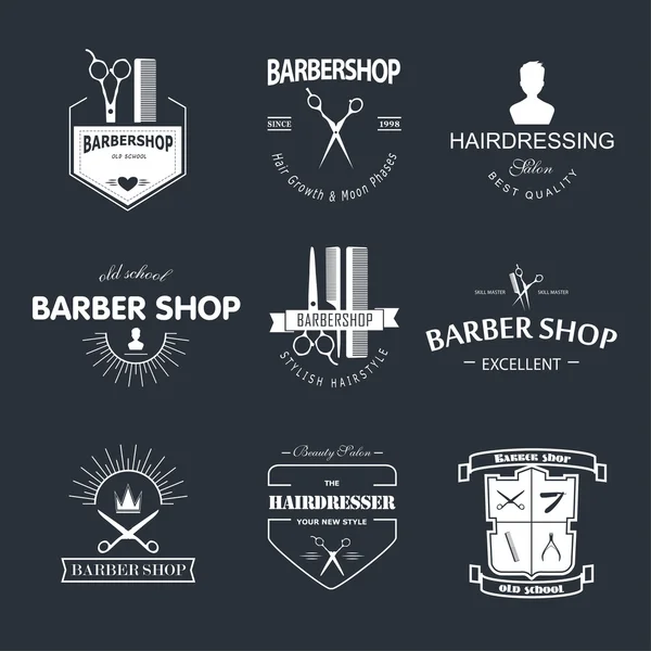 Barbearia —  Vetores de Stock