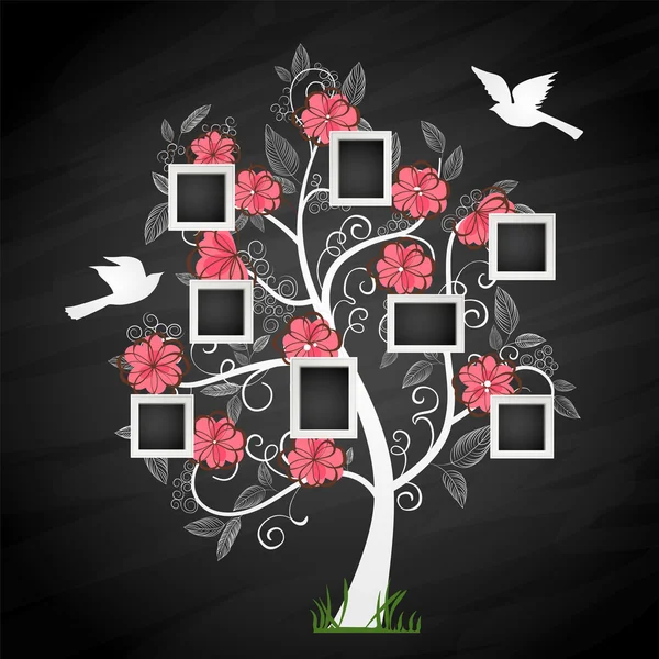 Memory tree — Stock Vector