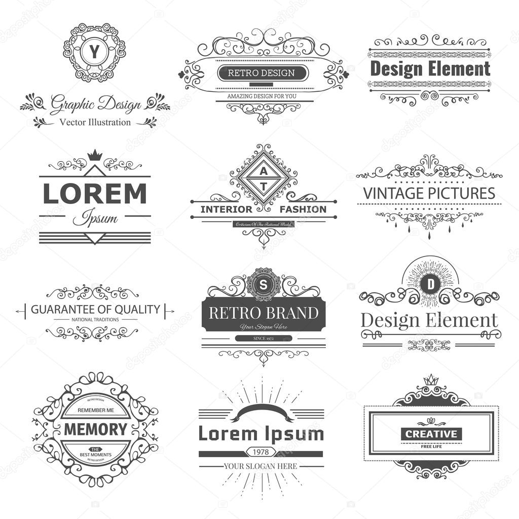 Design logo and monograms