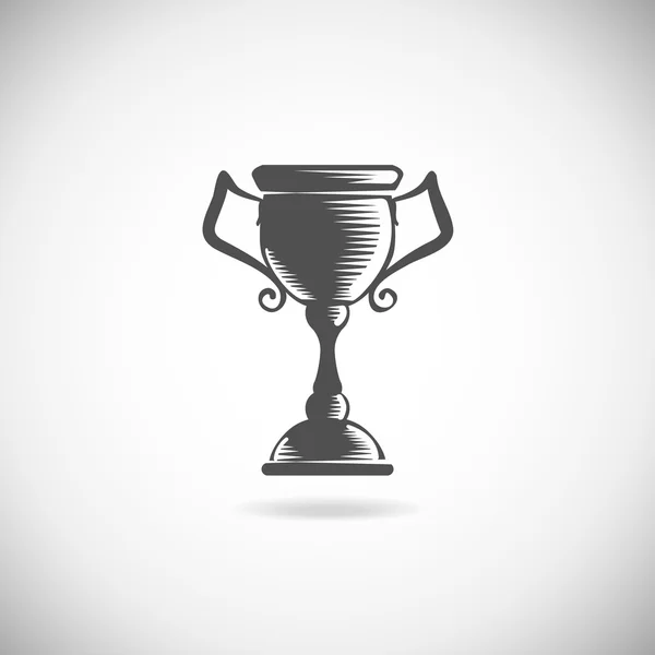 Trofee cup — Stockvector