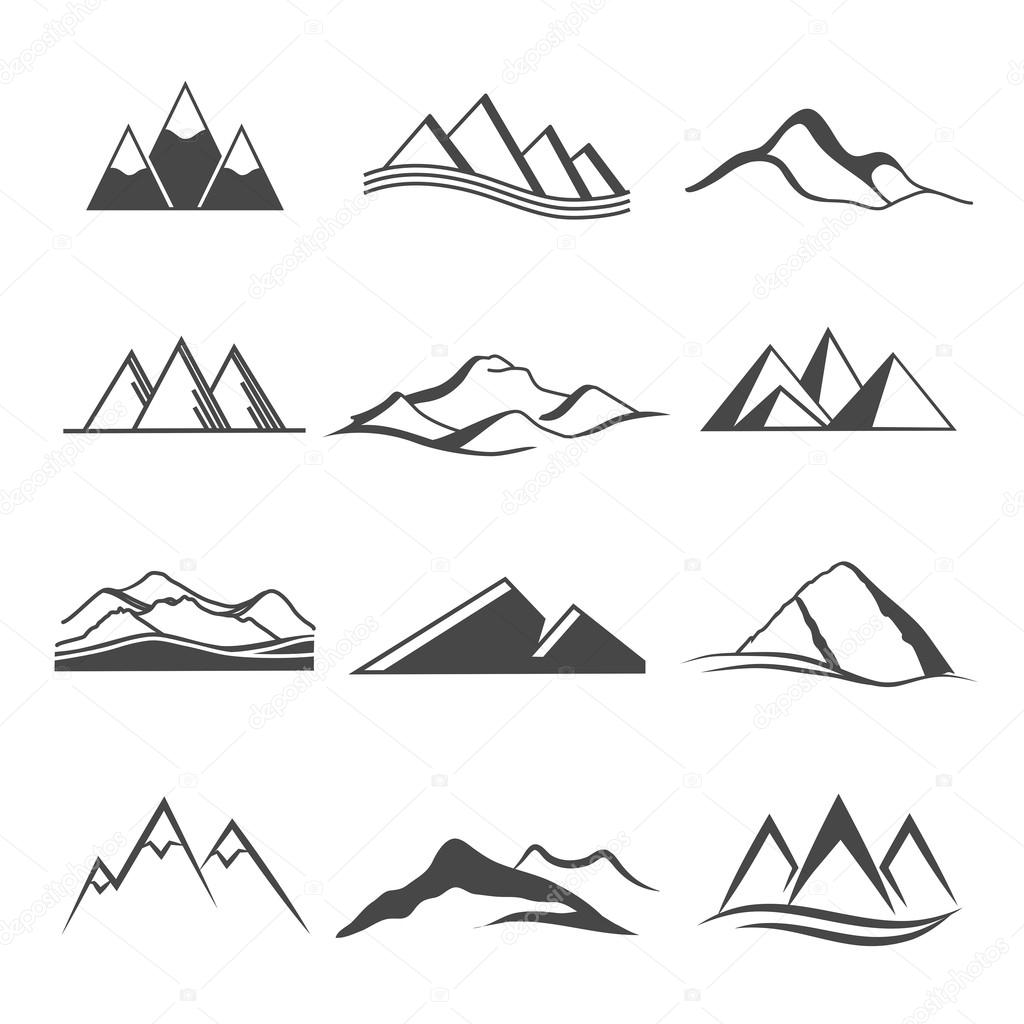 Mountains  logo  travel