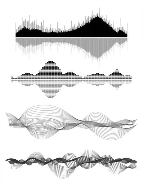 Égaliseur audio — Image vectorielle