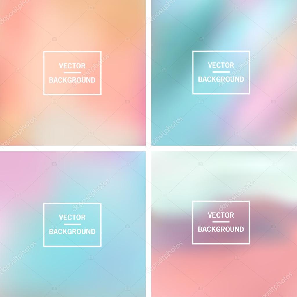 Blurred Backgrounds Collection