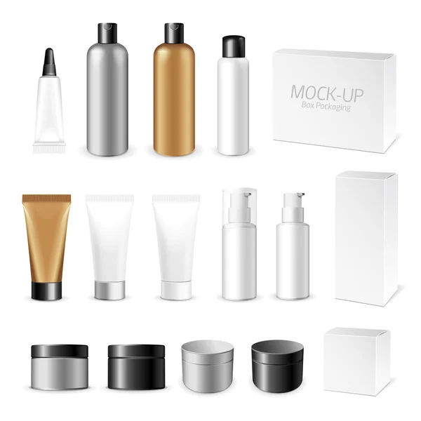 Make-up balení produktu — Stockový vektor