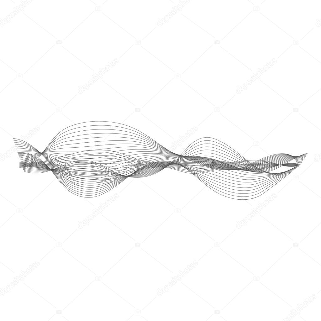 Vector music wave