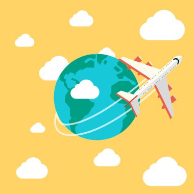 uçak seyahat