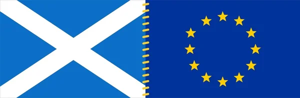 Scotland Wants to Remain in the EU — Stock Photo, Image