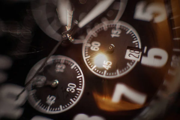 Zifferblatt Einer Handuhr — Stockfoto