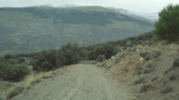 Offroad do 2700 m, Andaluzja, Hiszpania — Wideo stockowe