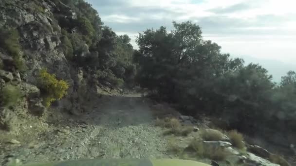 Offroad, Andaluzia, Espanha — Vídeo de Stock