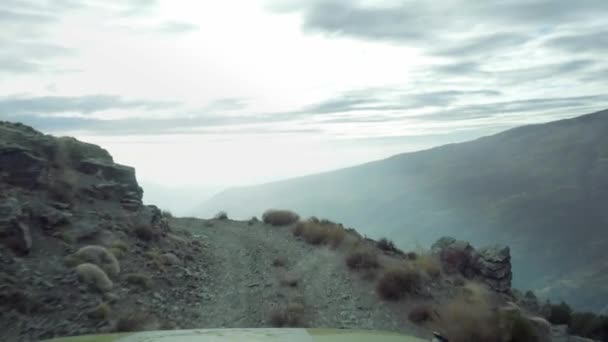 Offroad até 2700m, Andaluzia, Espanha — Vídeo de Stock