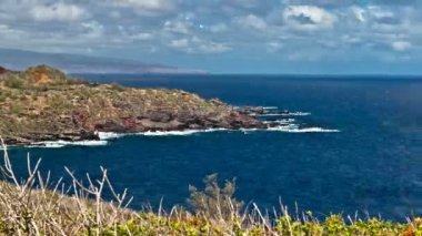 4 k Timelapse, Kahakuloa Bay, Maui, Hawaii, ABD