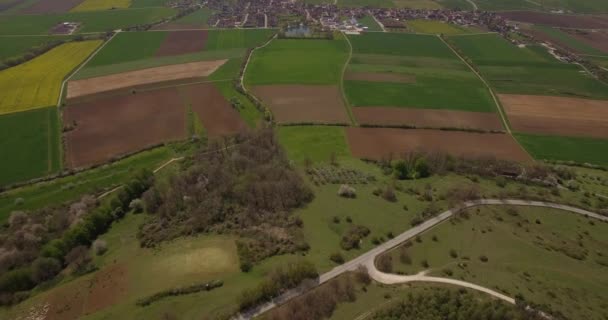 4K Aerial, Paisagens da Baviera, Alemanha — Vídeo de Stock