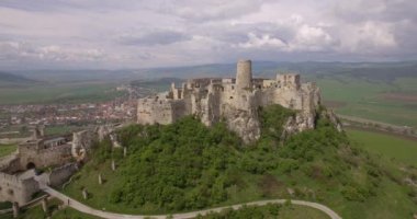 4 k anteni, antik kale, Spissky Hrad Slovakya