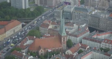 4k, Berlin Tv Kulesi, Nikolai Kilisesi, Berlin görünümünden